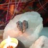 Orgonite Leaf Heart shape 15 gr.