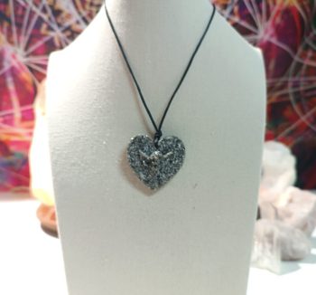 Heart Pendant with Little Angel 10 gr.