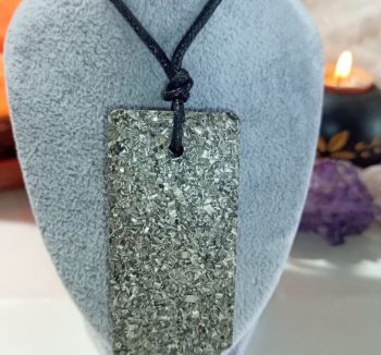 Orgonite pendant Rectangular Plate 24 gr.