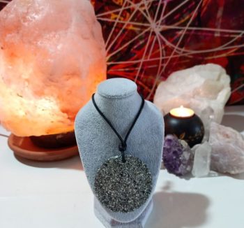 Orgonite Big Circle pendant 25 gr.