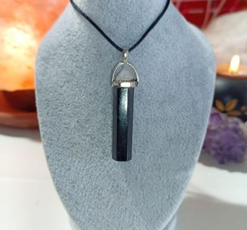 MAGNETITE Cylinder Pendant Orgonite 6 gr. weight