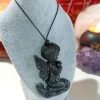 Orgonite Magnetite Angel Pendant 15 gr.