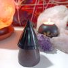 Orgonite Pyramid Cone IRON CHIP with Magnetite tip 200 GR - Imagen 4