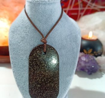 Orgonite pendant Military Plate SMALL IRON CHIP 30 gr.