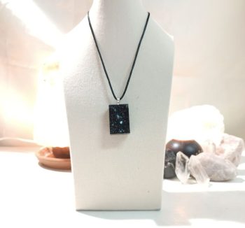 Personal 5G EMF PROTECTOR Pendant Large Rectangle 3D