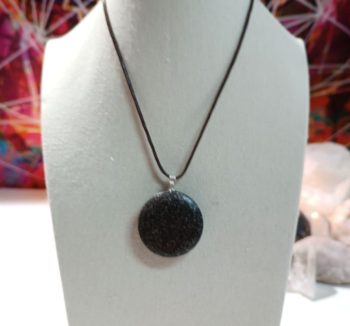 Circle pendant orgonite SMALL IRON CHIP 20 gr.