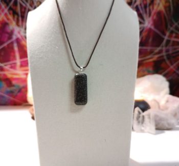 Orgonite pendant Small Rectangle SMALL IRON CHIP 10 gr.