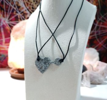 Exclusive Orgonite heart and key pendant 7 gr.
